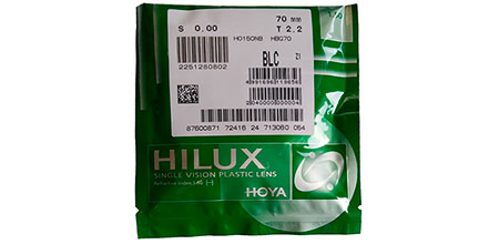 Hilux CR-39 1.5 Hi-Vision LongLife BlueControl