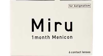 Miru 1 month for Astigmatism