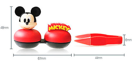 3D контейнеры для контактных линз «Mickey & Friends Disney»