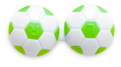 Контейнер для линз SL-2052 "Футбольный мяч"