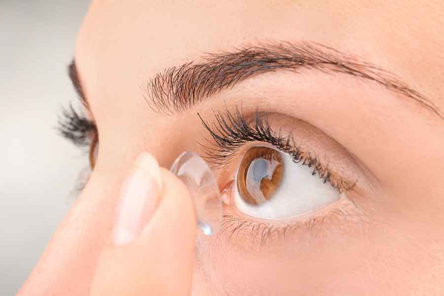 Почему выпадают контактные линзы