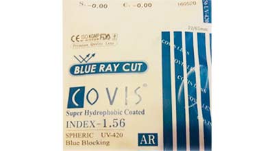 Covis 1.56 Blue Ray Cut