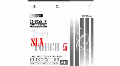 Covis Sun Touch 5 Photochromic Lens