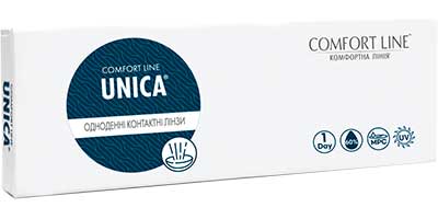 UNICA - це одноденні контактні лінзи з біосумісного матеріалу МРС