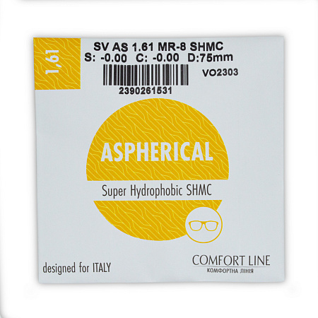 Comfort Line Aspherical 1.61 AS
