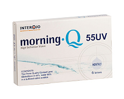 Morning Q 55 UV | контактные линзы на месяц Interojo Morning Q 55 UV | контактные линзы на месяц Interojo