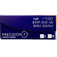Контактные линзы Precision7 (на 7 дней) от Alcon