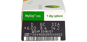 MyDay daily disposable 30 шт. | одноденні контактні лінзи Cooper Vision MyDay daily disposable 30 шт. | одноденні контактні лінзи Cooper Vision