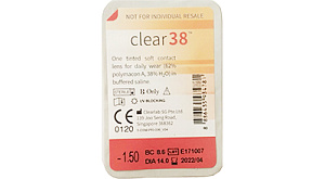 Трьохмісячні лінзи Clear 38 Трьохмісячні лінзи Clear 38