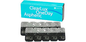 ClearLux OneDay Aspheric 30 шт.| одноденні контактні лінзи Clearlab ClearLux OneDay Aspheric 30 шт.| одноденні контактні лінзи Clearlab