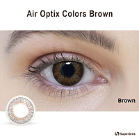 Air Optix Colors Brown контактные цветные линзы Alcon