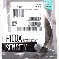 Фотохромные линзы Hoya Hilux 1.5 SENSITY Grey AQUA