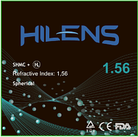 Hilens 1,56 Spherical Super HMC+ (SuperHydrophobic) лінзи для окулярів