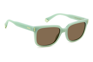 Polaroid PLD 6191/S 1ED54SP женские, мужские прямоугольные солнцезащитные очки 