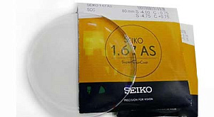 Seiko 1.60 AS Super Clean Coat (SCC)  Асферичні лінзи для окулярів Seiko 1.60 AS Super Clean Coat (SCC)  Асферичні лінзи для окулярів