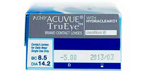 1-Day Acuvue Tru Eye 30 шт.| однодневные контактные линзы ВАН ДЕЙ АКУВЬЮ ТРУ АЙ 1-Day Acuvue Tru Eye 30 шт.| однодневные контактные линзы ВАН ДЕЙ АКУВЬЮ ТРУ АЙ