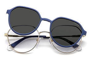 Polaroid PLD 6204/CS LKS54M9 мужские, женские закруглённая с клипонами солнцезащитные очки  Polaroid PLD 6204/CS LKS54M9 мужские, женские закруглённая с клипонами солнцезащитные очки