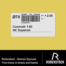 Cosmolit 1.60 HC Supersin