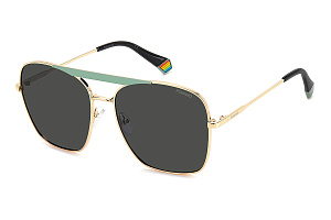 Polaroid PLD 6201/S/X 3JN59M9 женские квадратные солнцезащитные очки  Polaroid PLD 6201/S/X 3JN59M9 женские квадратные солнцезащитные очки