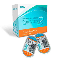 PureVision 2 for Astigmatism 3 шт. | торические контактные линзы Bausch+Lomb PureVision 2 for Astigmatism 3 шт. | торические контактные линзы Bausch+Lomb