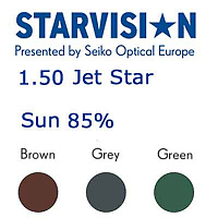 Starvision Jet Star Sun 1.50 HSI очковые линзы Starvision Jet Star Sun 1.50 HSI очковые линзы