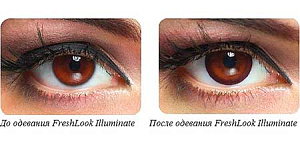 Кольорові лінзи Freshlook Illuminate Кольорові лінзи Freshlook Illuminate
