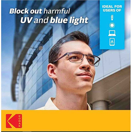 Kodak 1.56 AS Clean’N’CleAR Blue UV