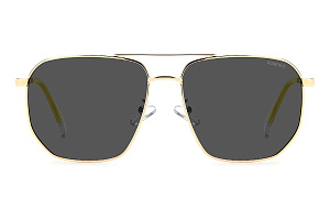 Polaroid PLD 4141/G/S/X 2F759M9 женские, мужские квадратные aviator (пилот) солнцезащитные очки  Polaroid PLD 4141/G/S/X 2F759M9 женские, мужские квадратные aviator (пилот) солнцезащитные очки