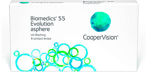 Biomedics 55 Evolution | контактные линзы на месяц Cooper Vision