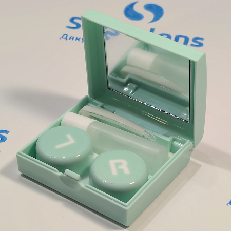 Набор дорожный для линз К-1916 "Однотонный"