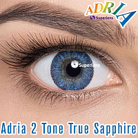 Adria 2 Tone True Sapphire контактні кольорові лінзи Interojo