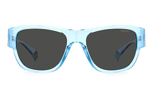 Polaroid PLD 6197/S MVU55M9 женские, мужские закруглённая прямоугольные спортивные солнцезащитные очки  Polaroid PLD 6197/S MVU55M9 женские, мужские закруглённая прямоугольные спортивные солнцезащитные очки