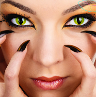 Crazy лінзи Yellow Cat Crazy лінзи Yellow Cat