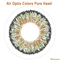 Air Optix Colors Pure Hazel контактные цветные линзы Alcon