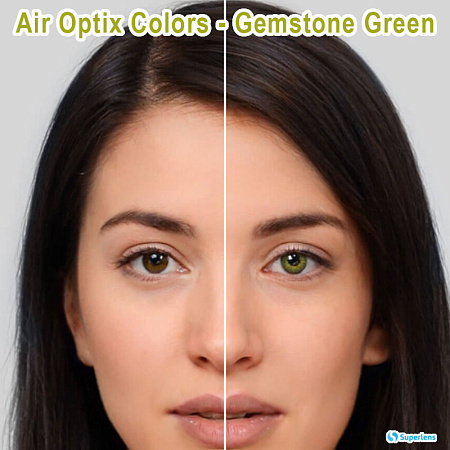 Air Optix Colors Gemstone Green