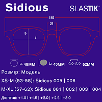 Sidious 003 XL очки для чтения | женские, мужские овальные золотистые Sidious 003 XL очки для чтения | женские, мужские овальные золотистые