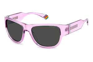 Polaroid PLD 6197/S 78955M9 женские, мужские закруглённая прямоугольные спортивные солнцезащитные очки  Polaroid PLD 6197/S 78955M9 женские, мужские закруглённая прямоугольные спортивные солнцезащитные очки