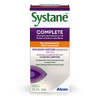 Капли Systane Complete 10 ml без консервантов