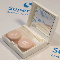 Набор дорожный для линз К-1916 "Однотонный"