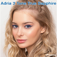 Adria 2 Tone True Sapphire контактні кольорові лінзи Interojo