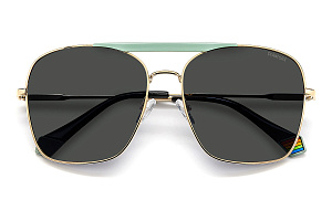 Polaroid PLD 6201/S/X 3JN59M9 женские квадратные солнцезащитные очки  Polaroid PLD 6201/S/X 3JN59M9 женские квадратные солнцезащитные очки