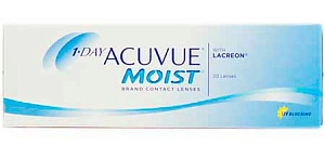 1-Day Acuvue Moist 30 шт.| однодневные контактные линзы Johnson & Johnson