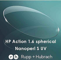 R+H HP Action 1.6 spherical Nanoperl S UV лінзи для окулярів