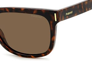 Polaroid PLD 6191/S 08654SP женские, мужские прямоугольные солнцезащитные очки 