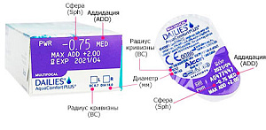 Dailies Aqua Comfort Plus Multifocal 30 шт.| мультифокальні контактні лінзи Alcon Dailies Aqua Comfort Plus Multifocal 30 шт.| мультифокальні контактні лінзи Alcon