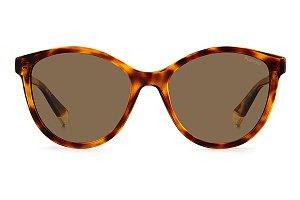 Polaroid PLD 4133/S/X 08655SP женские круглые солнцезащитные очки  Polaroid PLD 4133/S/X 08655SP женские круглые солнцезащитные очки