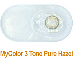 MyColor 3 Tone Pure Hazel контактные цветные линзы Interojo