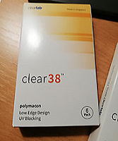 Трьохмісячні лінзи Clear 38 Трьохмісячні лінзи Clear 38