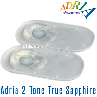 Adria 2 Tone True Sapphire контактні кольорові лінзи Interojo