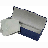 Футляр для окулярів Fashion Style із серветкою з мікрофібри F019